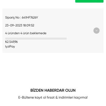 Oyku Wear Para İadesi Yapılmayan Alışveriş Deneyimim