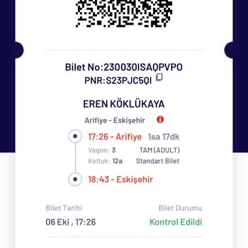 YHT (Yüksek Hızlı Tren) Kaçak Muamelesi Görüldük 3 Kişi