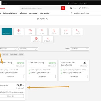 Vodafone Durma Özelliği Ücretsiz Olmasına Rağmen Ücret Alınması