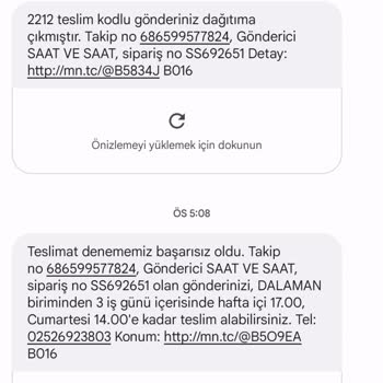 MNG Kargo Kargo Dağıtım Aksaklığı