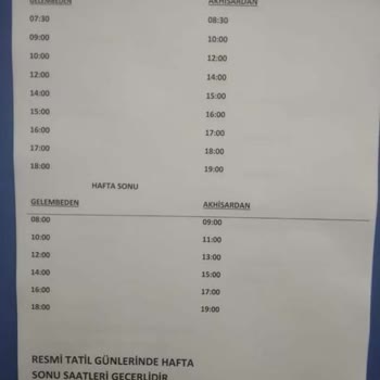 Manisa Gelenbe Otobüs Saatleri Düzensizliği Ve Bilgilendirme Eksikliği