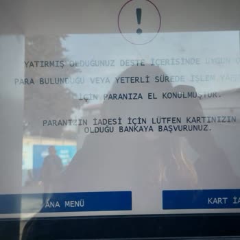 Yapı Kredi Bankası Sıkışan Parayı İade Etmiyor!
