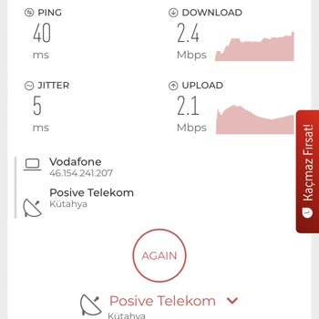 Vodafone İnternet Hızı Sorunu