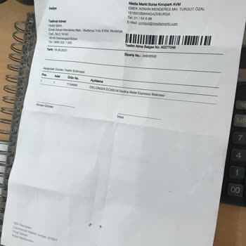 Media Markt Delonghi Kahve Makinesi Şikayet