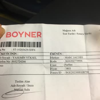 Marc Jacobs (marcjacobsturkiye.com) Kokmayan Parfüme Verilen 3800 TL