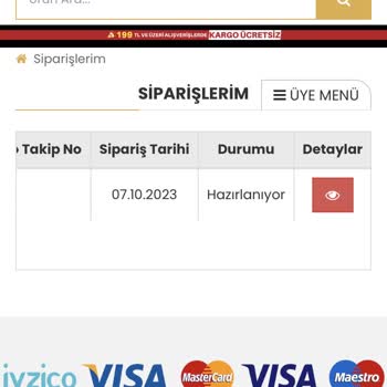 YKMkitap Siparişim Kargoya Verilmedi