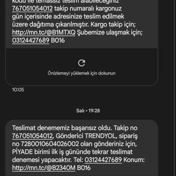 MNG Kargo Kargo Eve Teslimatı Yapılmadı