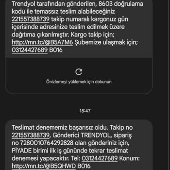 MNG Kargo Kargo Eve Teslimatı Yapılmadı