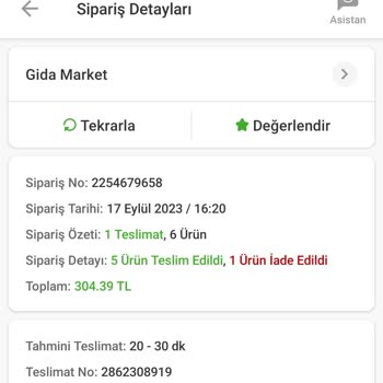 Trendyol'da Para İadesi Sorunu