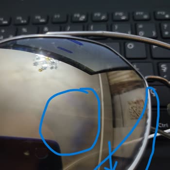 Emporio Armani Gözlük Camı Pul Pul Döküldü Ve Çöp Oldu