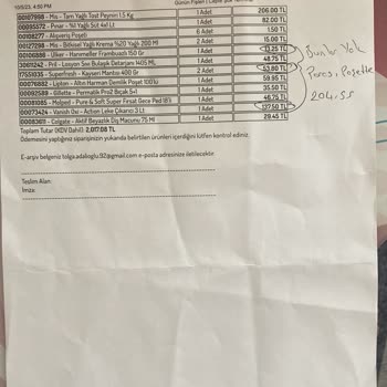 Cepte Şok Market SKT'si Geçmiş Ürün Gönderdi