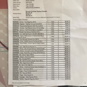 Cepte Şok Market SKT'si Geçmiş Ürün Gönderdi