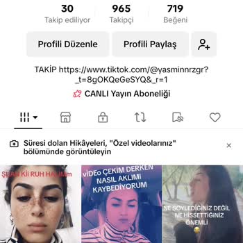 TikTok Takip Sayısı Hatalı