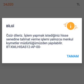 İş Bankası Borsa Satışında Menkul Kıymetler Müdürlüğü Diyor