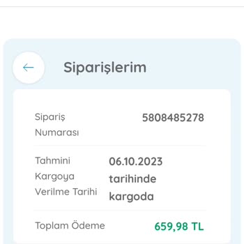 ebebek Satın Alınan Ürünün Kargoya Verilmemesi