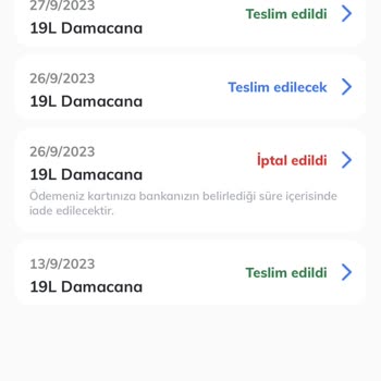 Pınar Su Şan Yiğit Gıda Evime Su Siparişi Getirmek İstemiyormuş