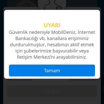 Denizbank Mobil Deniz Girişim Engelli