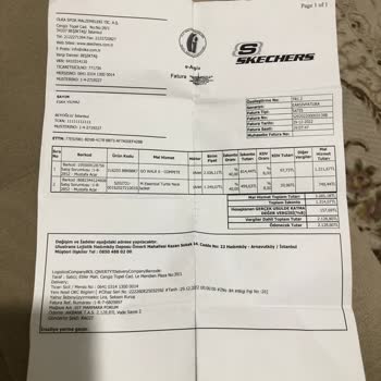 Skechers Ayakkabı Alma! Aldırma