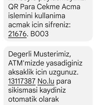 Yapı Kredi ATM Para Sıkışması