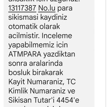 Yapı Kredi ATM Para Sıkışması