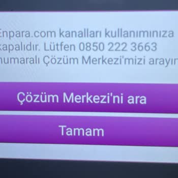 Enpara Hesabım Bloke Edildi
