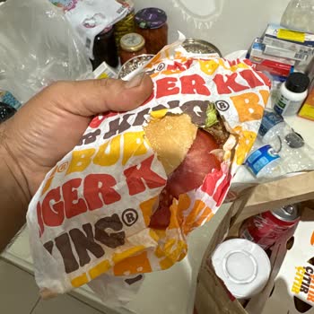 Burger King Yemek Sepeti Yetersizliği