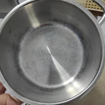 Jumbo Myra Çelik Tencere Setinin İlk Kullanımda Renk Atması