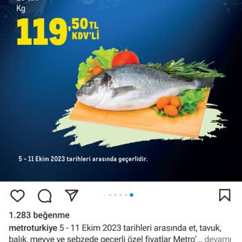 Metro Grossmarket İnsertte Ki Fiyat Tezgahta Yok