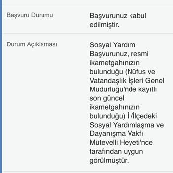 E-Devlet (Turkiye.gov.tr) Sosyal Yardım Başvurusu