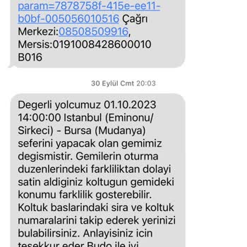 BUDO Ücret İademi Yapmıyor