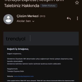 Trendyol Express Saçmalık İş Bilmezlik