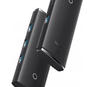 Baseus Lite 4in1 Multi Fonk Type-C Hub Dock Station Siyah Arızalı Ürün