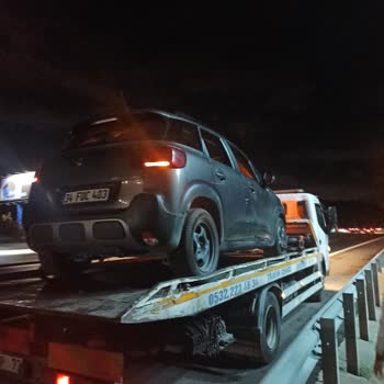 Tiktak Aracı Lastik Patlaması