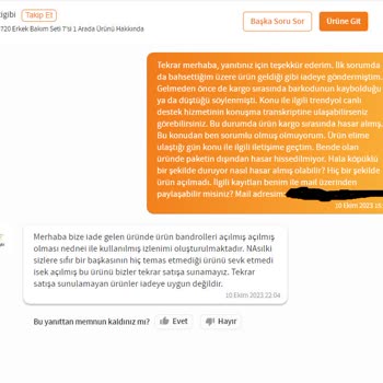 Mağdur Etmeyeceğini Söyleyerek Mağdur Eden Trendyol.