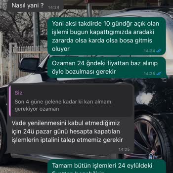 Aktif FX Bütün Bakiyeye İşlem Açılıp Daha Sonrasında Para İstenmesi