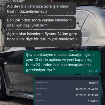 Aktif FX Bütün Bakiyeye İşlem Açılıp Daha Sonrasında Para İstenmesi