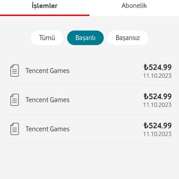 Tencent Games Türkiye Bilgim Dışında Para Çekimi