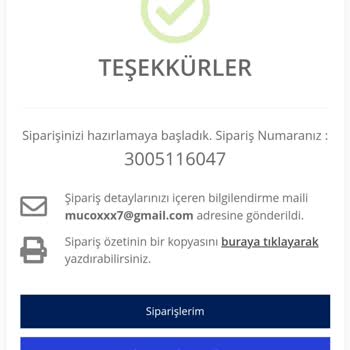 Vogel Tactical Para İadesi Ve Muhatap