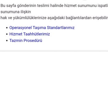 Aras Kargo Gönderimi Ulaştırmıyor