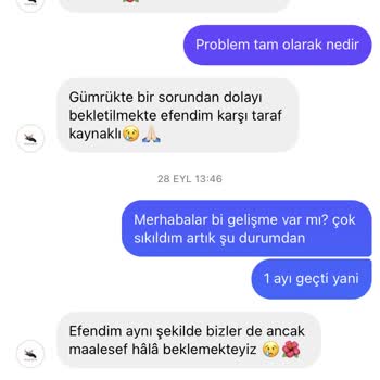 Miamoremi Gönderilmeyen Sipariş Hakkında