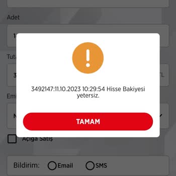 Ziraat Yatırım Hisse Satışı Yapamıyorum