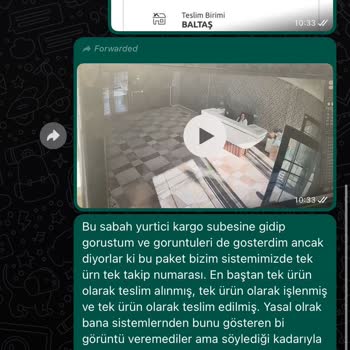 Clyartstore Ürün Eksik Ve İletişim Sorunu