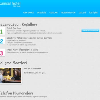 Kumsal Hotel (Foça)'in Nezaketsizliği