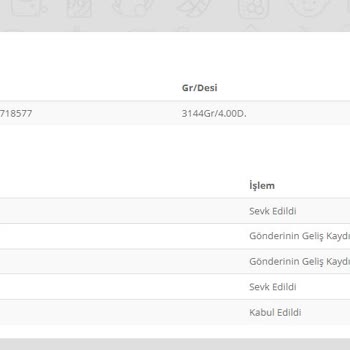 PTT Kargo Aynı Adres Aynı Kişiye Gönderilen Kargonun Ulaşmama Problemi