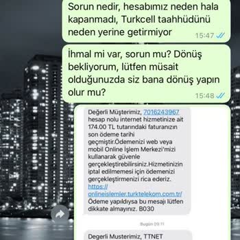 Superonline Fatura Ödeme Taahhüdü