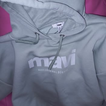 Mavi Marka Sweatshirt Boyandı Renk Verdi