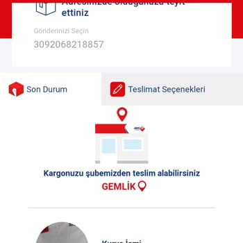 Aras Kargo Kargo Teslimatının Adresime Yapılması