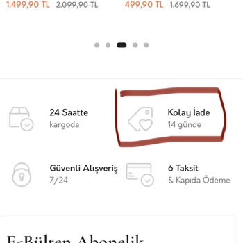 Leyuze Butik Leyuze İade Yapmıyor.