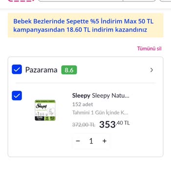 Pazarama Astarsız Kampanyalar Devamı
