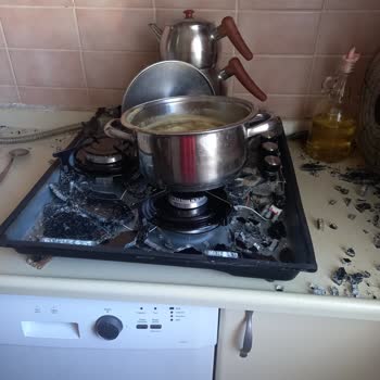 Kumtel Set Üstü Cam Ocağın Patlaması